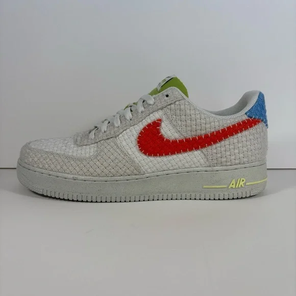 Men’s Nike Air Force 1 Low 07 Next Nature ‘Hemp’ Shoes Sneakers Size 11 Like New - Picture 2 of 5